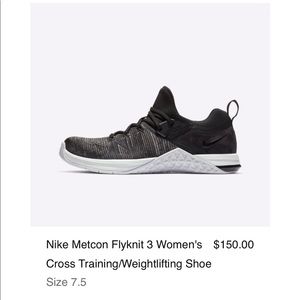 Nike Metcon size 7.5